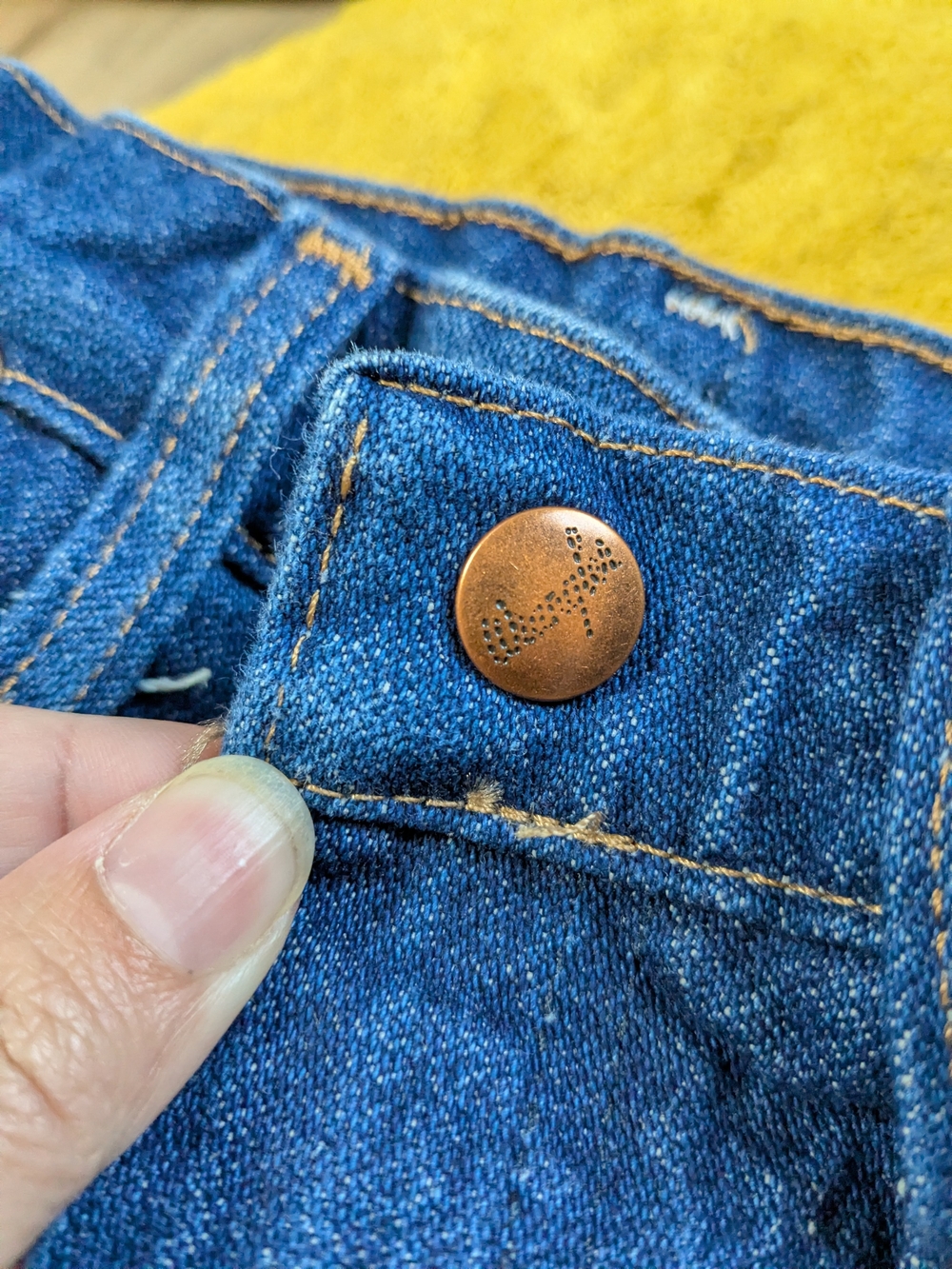 Wrangler Toddler Blue Relaxed Fit Denim Jeans - Picture 4 of 8